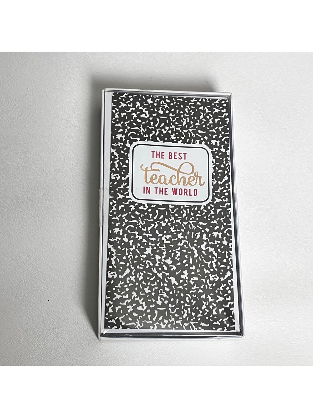 The Best Teacher in the World Notecard Envelopes Set of 8
